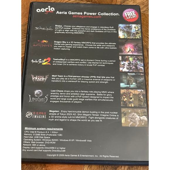 Shaiya Free PC Games Demo Disc - 6 Playable Games - Picture 2 of 3